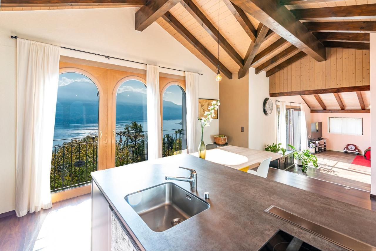 Casa Luna - Wonderful Lake View Brione sopra Minusio Luaran gambar