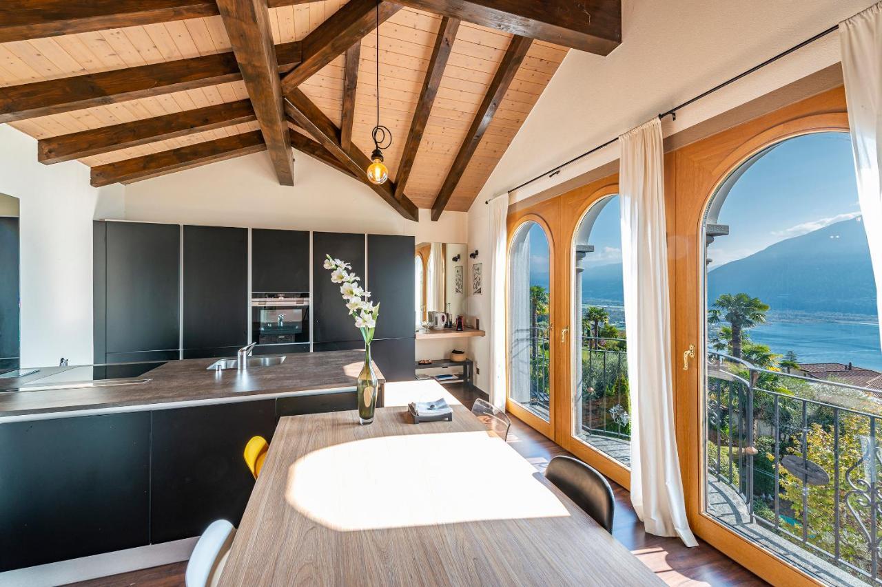 Casa Luna - Wonderful Lake View Brione sopra Minusio Luaran gambar
