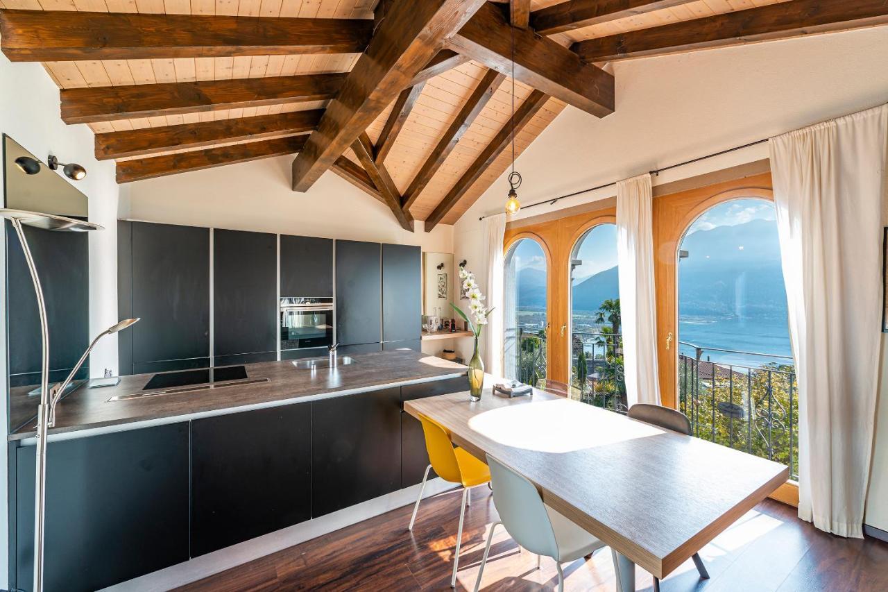 Casa Luna - Wonderful Lake View Brione sopra Minusio Luaran gambar