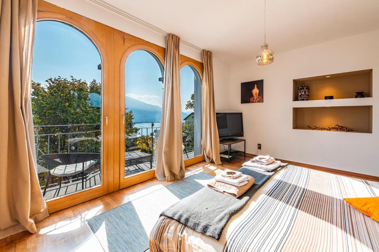 Casa Luna - Wonderful Lake View Brione sopra Minusio Luaran gambar